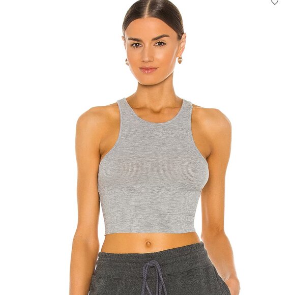 Free People Tops - Free People Intimately High Neck Ribbed Crop